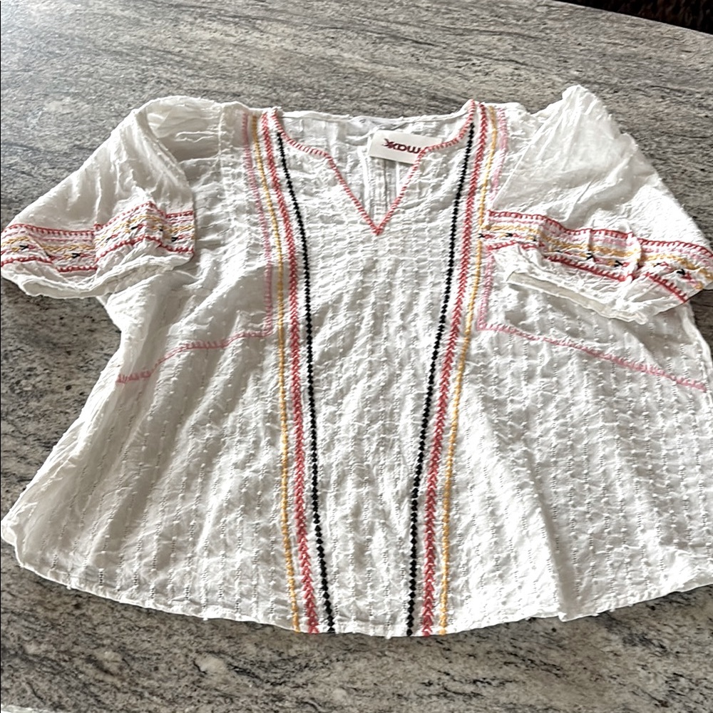 NWT ACOS&A Embroidered Top